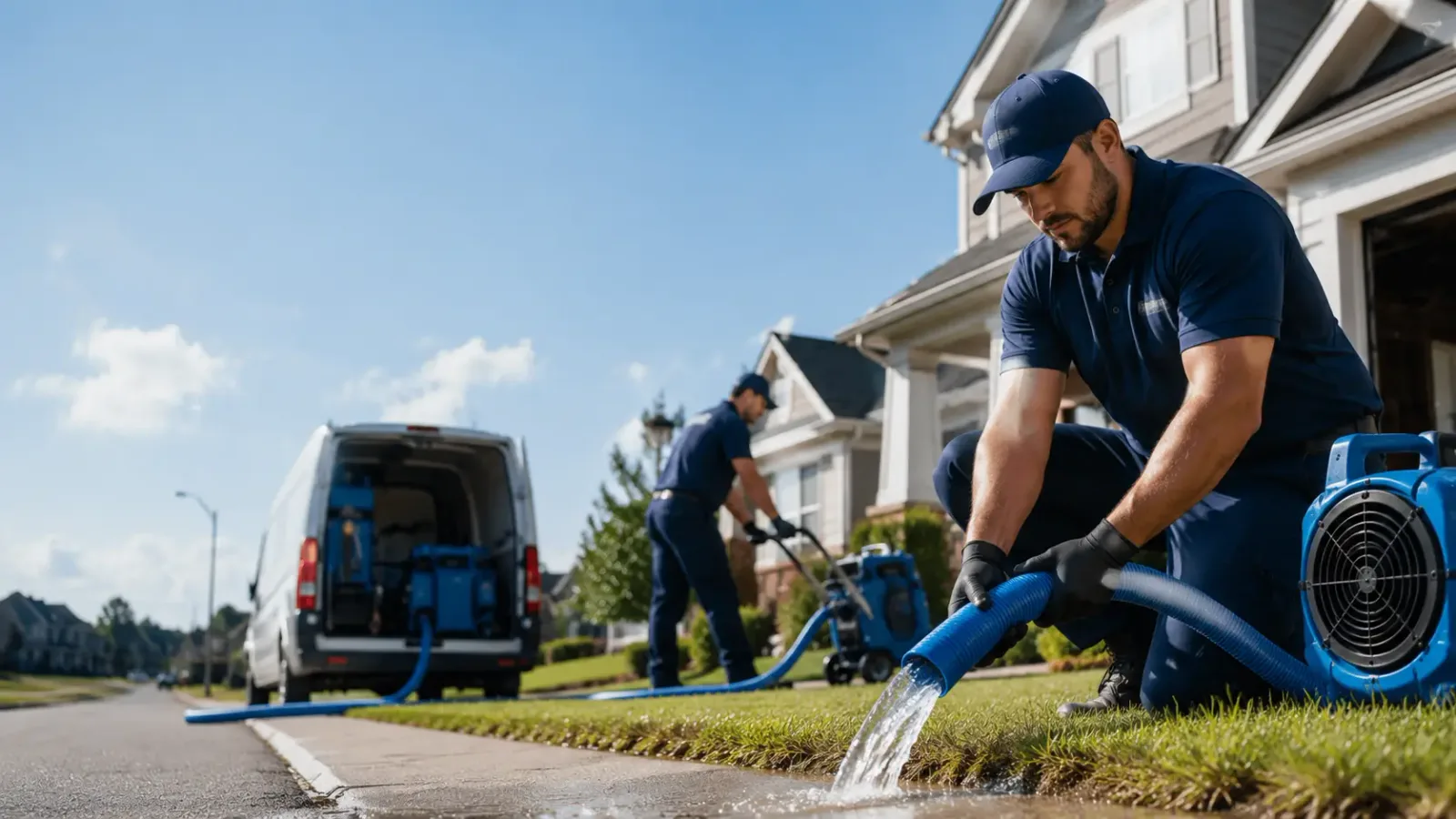 Flood Damage Restoration in Pace, MS